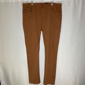 Adriano Goldschmied Jeans Men's 40x34  Waist 42 Brown Rust  Tellis Modern Slim